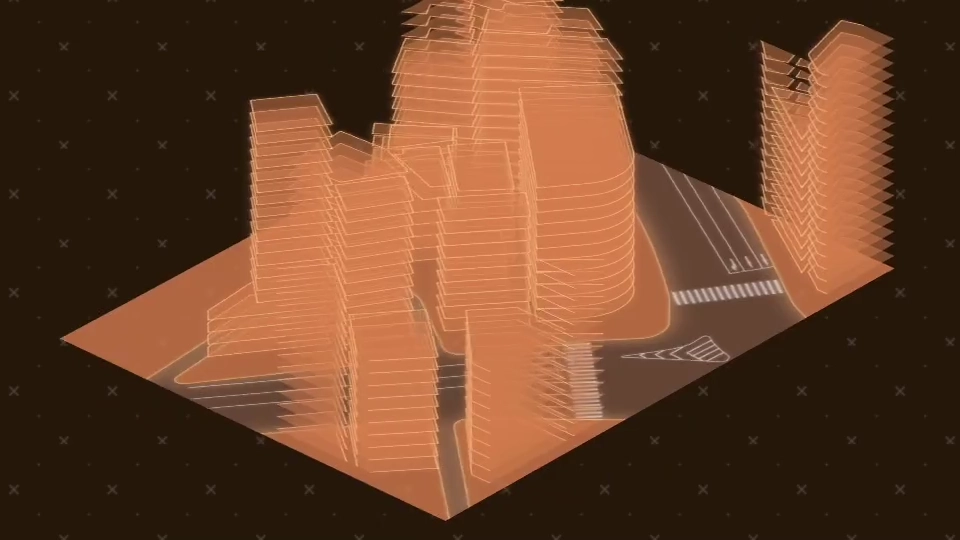 3D感のある地図